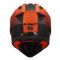 Мотошолом LS2 MX708 Fast 2 Duck Matt Hi-Vis Orange Red