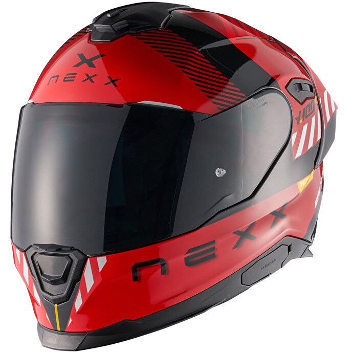 Мотошолом Nexx Y.100R SUBSONIC BLACK.RED MT