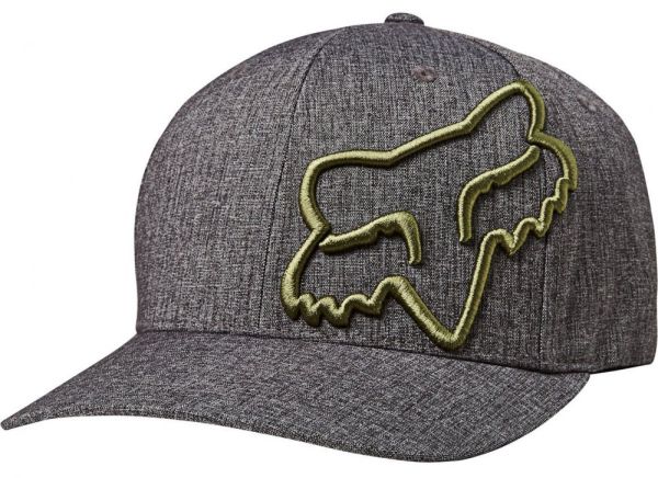 Кепка Fox Clouded Flexfit Hat Heather Black