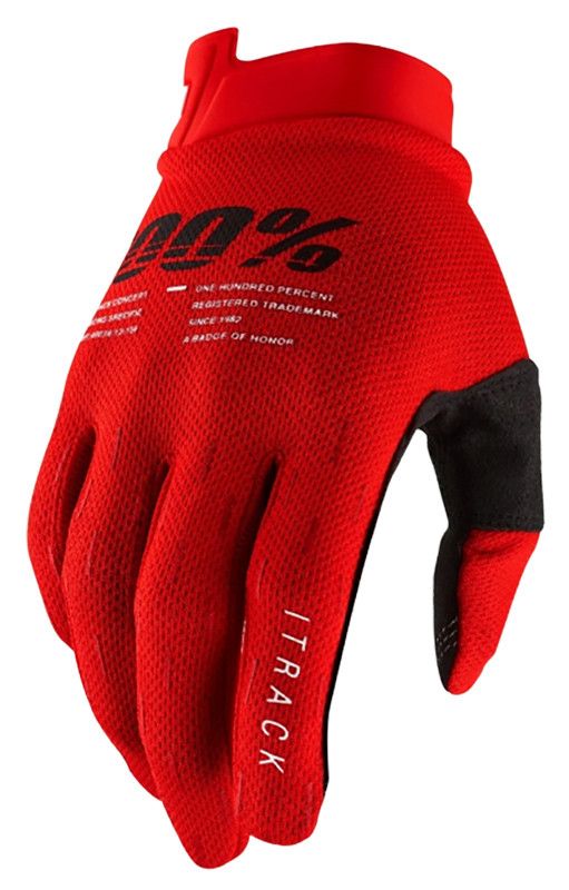 Рукавички Ride 100% iTRACK Glove Red