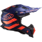 Мотошолом LS2 MX700 Subverter Evo Cargo Matt Blue Fluo Orange