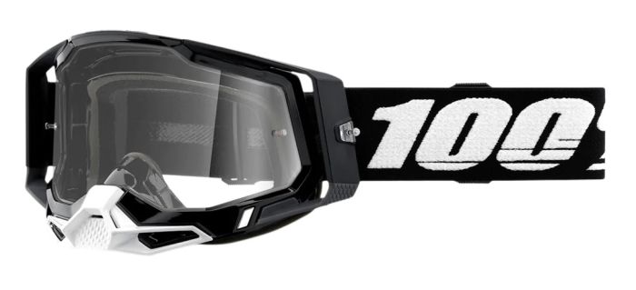 Окуляри 100% RACECRAFT 2 Goggle Black - Clear Lens