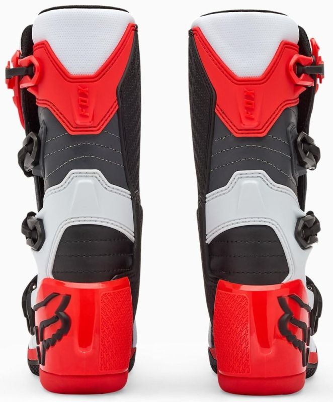 Мотоботи Fox Comp Youth Boot Fluo Red