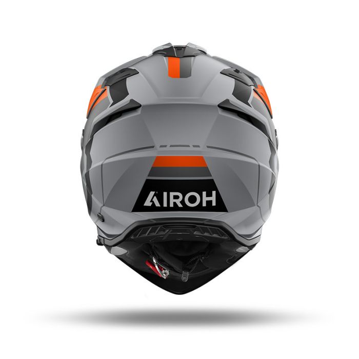 Шолом AIROH BANDIT HORN orange matt