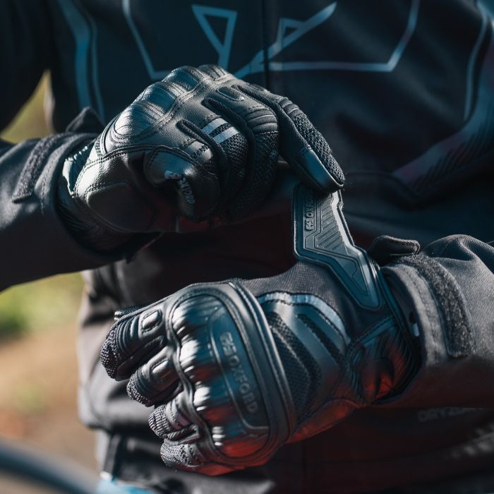 Моторукавички Oxford Omega 1.0 Air Men‘s Mesh Glove Stealth Black