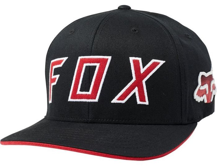 Кепка Fox Scramble Flexfit Hat Black
