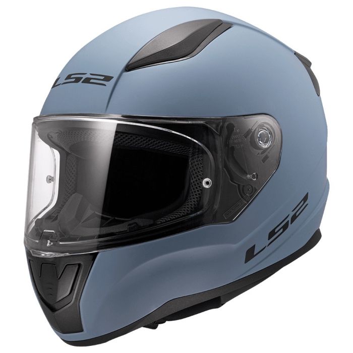 Мотошолом LS2 FF353 Rapid 2 Solid Matt Misty Blue