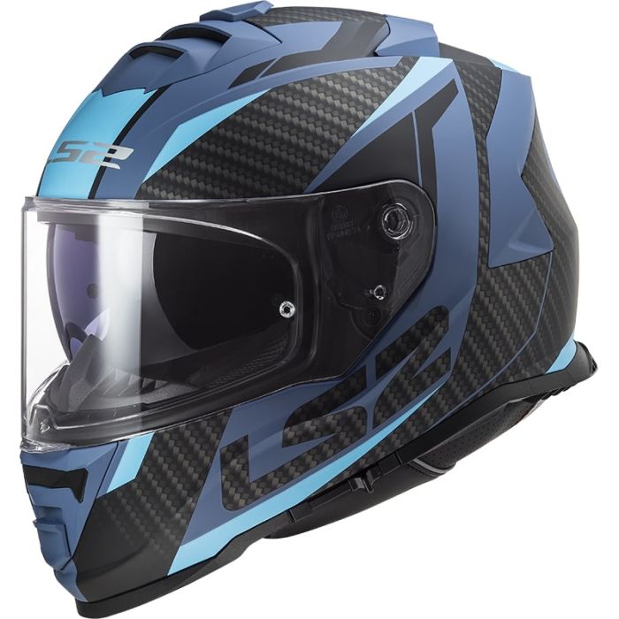 Мотошолом LS2 FF800 Storm 2 Racer Matt Blue