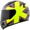 Мотошолом LS2 FF353 Rapid Paschoalin Matte Grey/ Hi-Vis Yellow