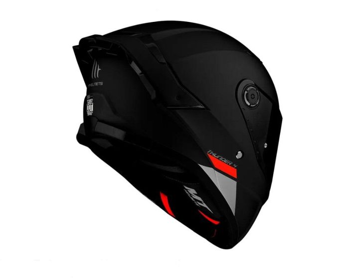 Мотошолом MT Thunder 4 SV Solid Matt Black