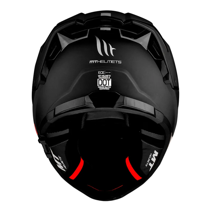 Мотошолом MT Thunder 4 SV Solid Matt Black