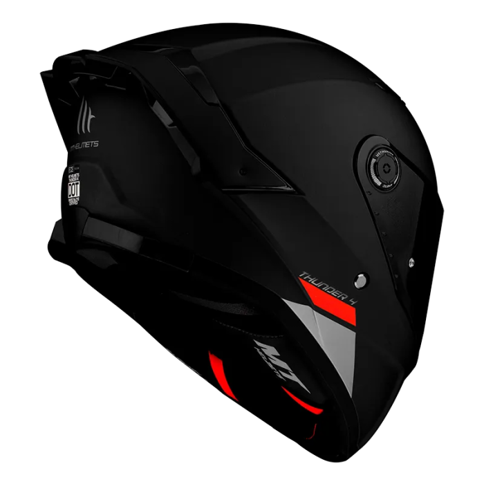 Мотошолом MT Thunder 4 SV Solid Matt Black