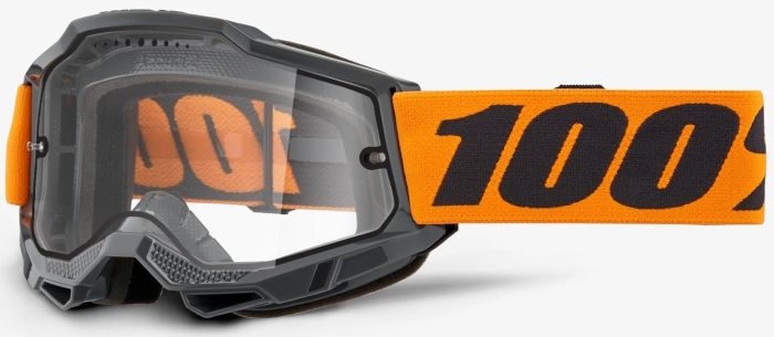 Окуляри 100% Accuri 2 Enduro Mtb Goggle Orange - Clear Lens