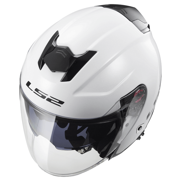 Мотошолом LS2 OF521 Infinity Gloss White