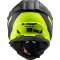 Мотошолом LS2 MX436 Pioneer Evo Router Matt Black Hi-Vis Yellow