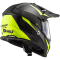 Мотошолом LS2 MX436 Pioneer Evo Router Matt Black Hi-Vis Yellow