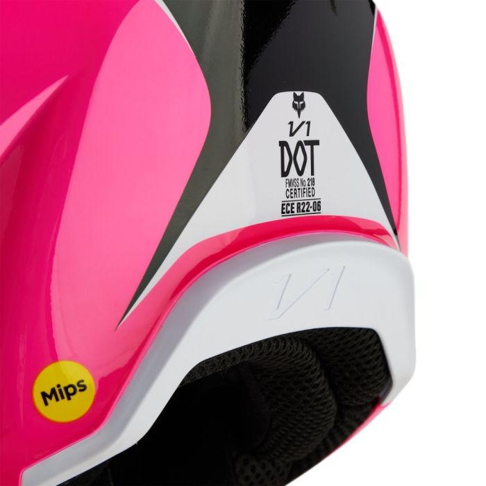 Мотошолом Fox V1 Nitro Helmet Pink