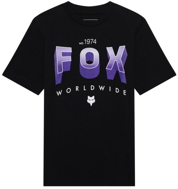 Футболка Fox Youth Short Sleeve Tee - Block Black