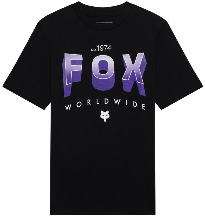 Футболка Fox Youth Short Sleeve Tee - Block Black