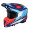 Мотошолом Just1 J40 Speed Red White Blue Gloss
