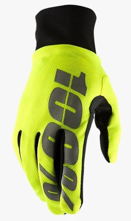 Водостійкі Рукавички 100% Hydromatic Waterproof Glove Fluo Yellow