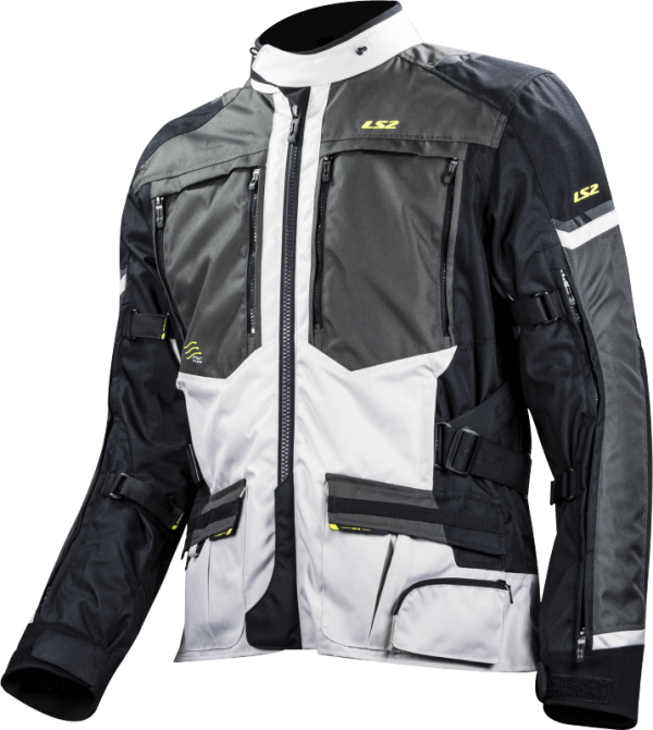 Куртка LS2 Norway Man Jacket Black Grey Yellow