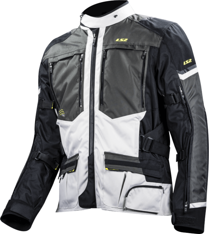 Куртка LS2 Norway Man Jacket Black Grey Yellow