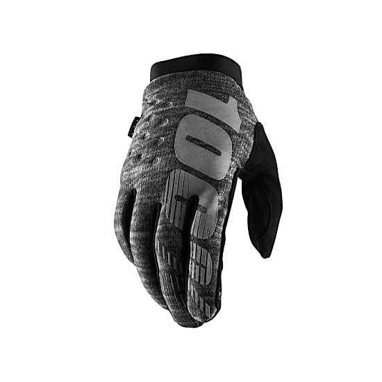 Зимові перчатки RIDE 100% BRISKER Cold Weather Grey