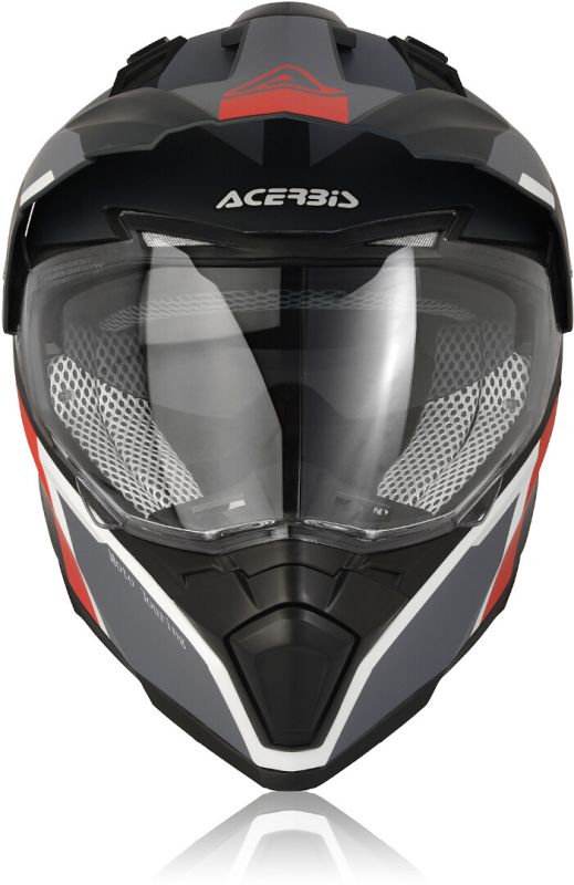 Шолом Acerbis grey-red FLIP FS-606
