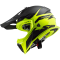 Мотошолом LS2 MX437 Fast Evo Roar Matt Black Hi-Vis Yellow