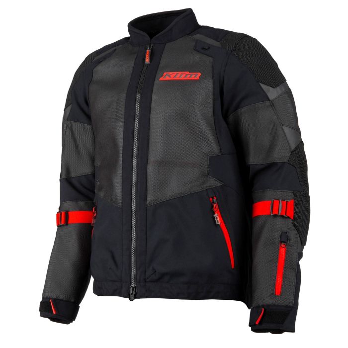 Мотокуртка KLIM Baja S4 LG Black - Fiery Red