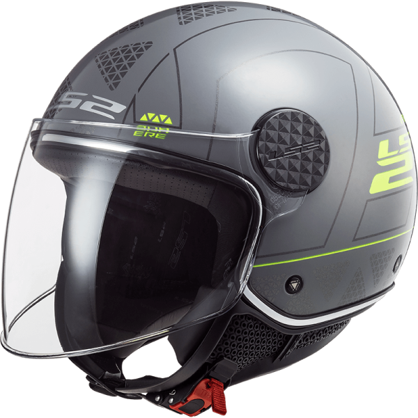 Мотошолом LS2 OF558 Sphere Lux Linus Gloss Nardo Grey