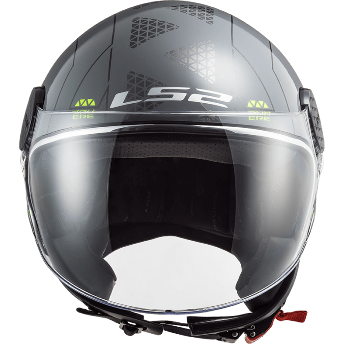 Мотошолом LS2 OF558 Sphere Lux Linus Gloss Nardo Grey