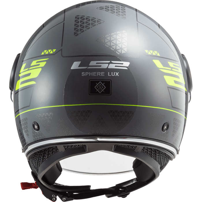 Мотошолом LS2 OF558 Sphere Lux Linus Gloss Nardo Grey