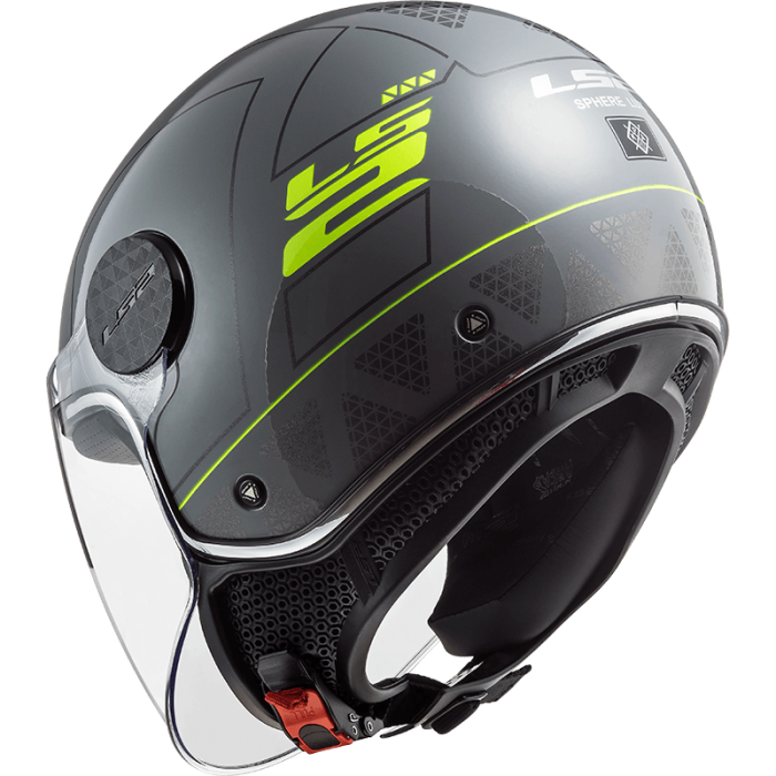 Мотошолом LS2 OF558 Sphere Lux Linus Gloss Nardo Grey