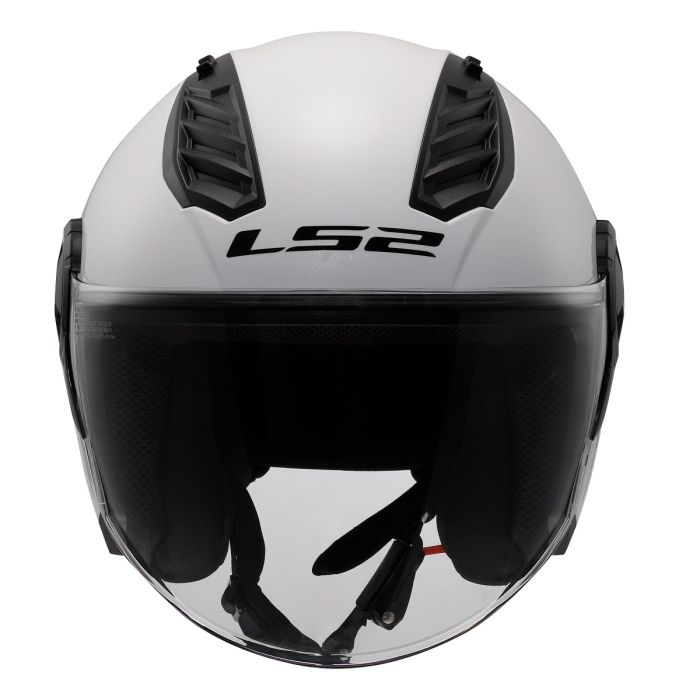 Мотошолом LS2 OF616 Airflow 2 Solid Gloss White