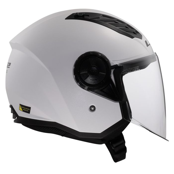 Мотошолом LS2 OF616 Airflow 2 Solid Gloss White