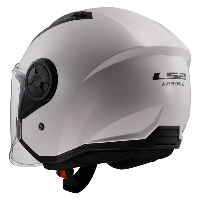Мотошолом LS2 OF616 Airflow 2 Solid Gloss White