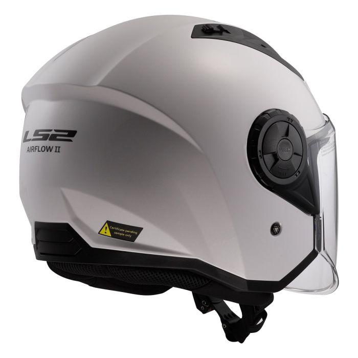 Мотошолом LS2 OF616 Airflow 2 Solid Gloss White