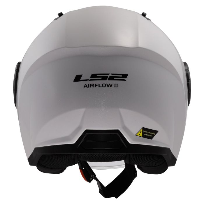 Мотошолом LS2 OF616 Airflow 2 Solid Gloss White