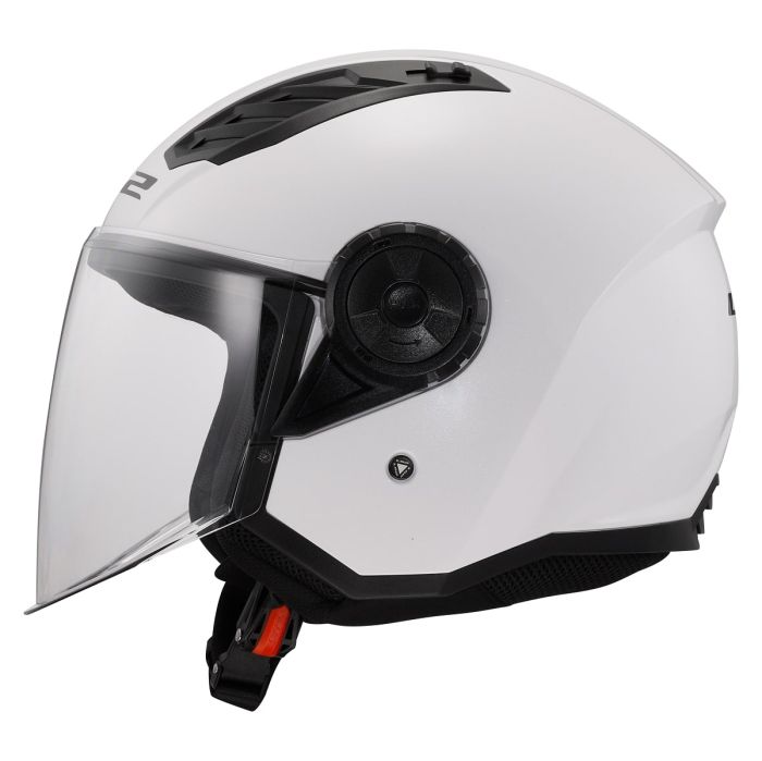 Мотошолом LS2 OF616 Airflow 2 Solid Gloss White