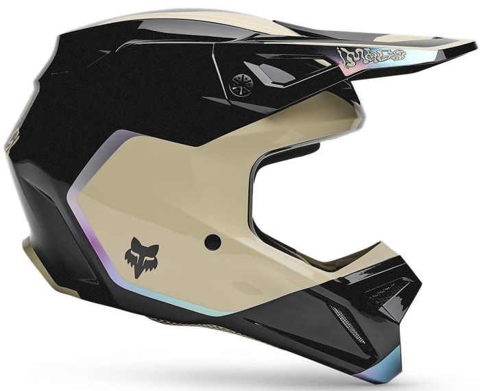 Шолом Fox V1 Helmet - Hello Future Black