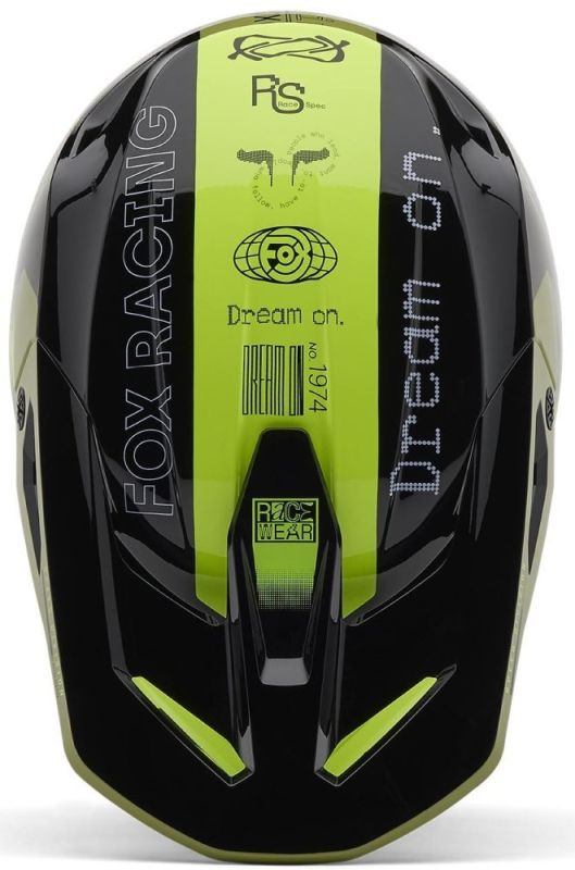 Шолом Fox V1 Helmet - Race Spec Pale Green