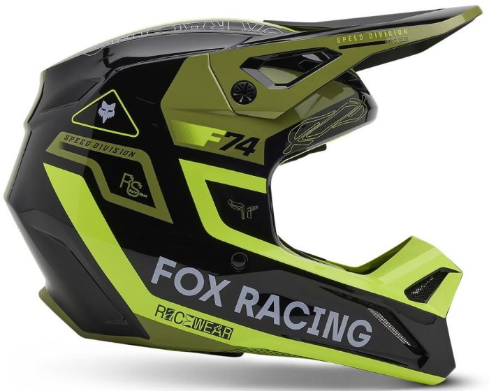 Шолом Fox V1 Helmet - Race Spec Pale Green