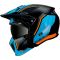 Мотошолом MT Streetfighter SV - Twin Blue / Fluo Orange