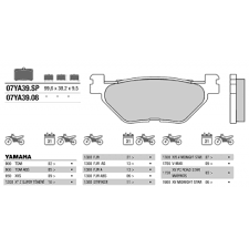 Гальмівні колодки Brembo BM 07YA39SP