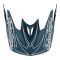 Вело шолом TLD D3 FIBERLITE HELMET SpiderStripe [Blue]