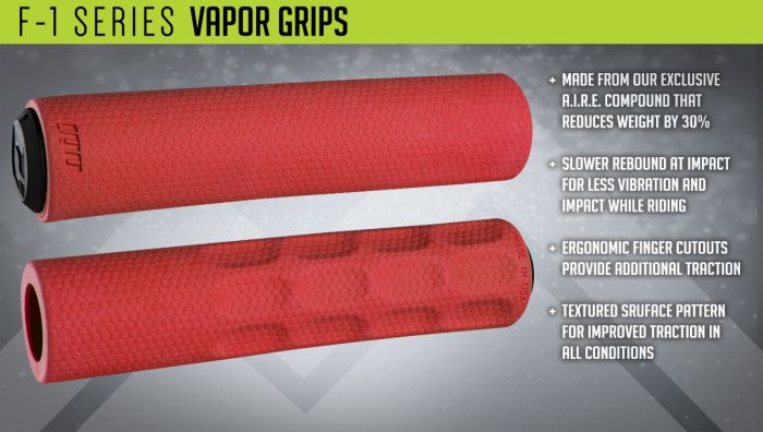 Гріпси ODI F-1 VAPOR Grips,130mm, Red