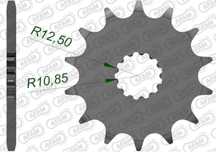 Зірка Afam Standard Chainwheel 520 - Yamaha