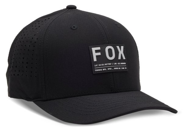 Кепка Fox Non Stop Tech Flexfit Hat Black